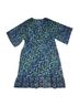 Miraclesuit 100% Polyester Print Green Blue Swimsuit Cover Up Size M - photo 2