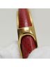Hermès Red Hermes Oval Leather Combination Bangle, Gold x Red One size - photo 6
