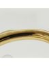 Hermès Red Hermes Oval Leather Combination Bangle, Gold x Red One size - photo 8