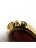 Hermès Red Hermes Oval Leather Combination Bangle, Gold x Red One size - photo 11