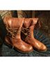 BED|STU 100% Leather Brown Boots Size 9 1/2 - photo 10