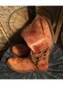 BED|STU 100% Leather Brown Boots Size 9 1/2 - photo 11