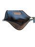 Clare V. Snake Print Blue Gray Clutch One size - photo 6