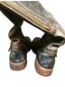 BED|STU 100% Leather Black Brown Boots Size 9 - photo 2
