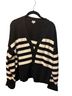 Kule Stripes Black White Cardigan Size M - photo 1