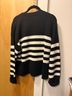 Kule Stripes Black White Cardigan Size M - photo 5