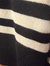 Kule Stripes Black White Cardigan Size M - photo 4