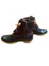 Sperry Top Sider Black Brown Rain Boots Size 7 1/2 - photo 2