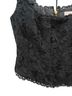 LoveShackFancy Black Sleeveless Top Size 4 - photo 5