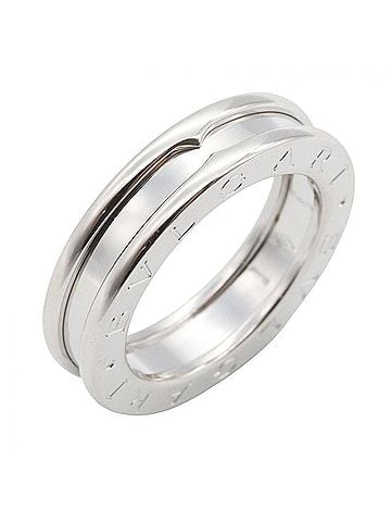 Bvlgari Bvlgari Bulgari B-zero1 Ring, 1-band ring, 18K White Gold (18KWG), Silver-tone, for Men and Women, Item Number 346566 (view 1)