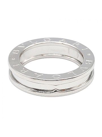 Bvlgari Bvlgari Bulgari B-zero1 Ring, 1-band ring, 18K White Gold (18KWG), Silver-tone, for Men and Women, Item Number 346566 (view 2)