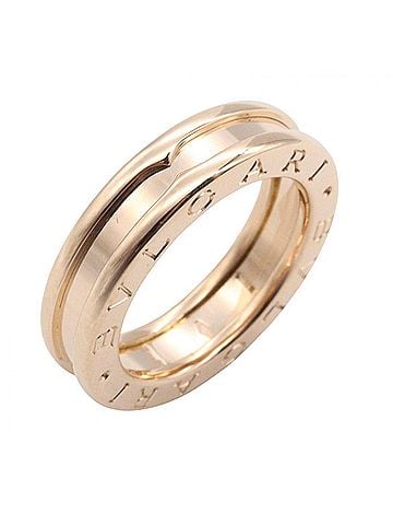 Bvlgari Bulgari BVLGARI B-zero1 Ring, 1-band ring, 18KPG (pink gold), women's, gold tone. (view 1)