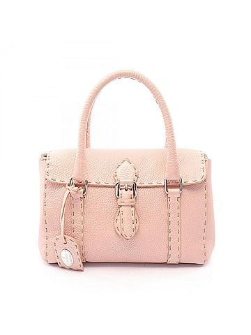 Fendi Fendi Selleria Mini Linda Handbag, Leather, Women's, Pink, 8BR486NDU (view 1)