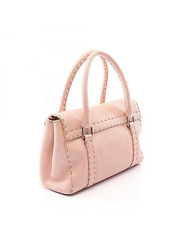 Fendi Fendi Selleria Mini Linda Handbag, Leather, Women's, Pink, 8BR486NDU (view 2)