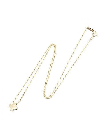 Tiffany & Co. Tiffany & Co. Roman Cross Necklace, 18K (Yellow Gold), Women's Jewelry, Gold Tone (view 2)