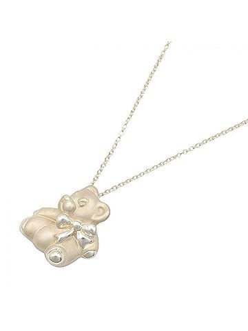 Tiffany & Co. Tiffany & Co. Bear Necklace, Sterling Silver 925, Women's Jewelry, Tone (view 1)
