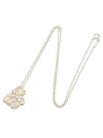 Tiffany & Co. Tiffany & Co. Bear Necklace, Sterling Silver 925, Women's Jewelry, Tone (view 2)