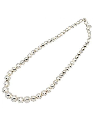 Tiffany & Co. Tiffany & Co. Hardware Ball Necklace, Sterling Silver 925, Tone, for Men and Women (view 2)