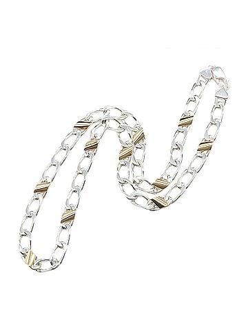Tiffany & Co. Tiffany & Co. Necklace, Sterling Silver 925, 18K Yellow Gold, Women's, Gold Tone, Tone (view 2)
