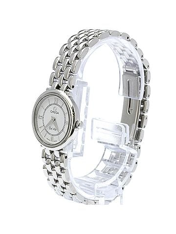 Omega OMEGA De Ville Stainless Steel Quartz Ladies Watch 7574.31 Polished (view 2)