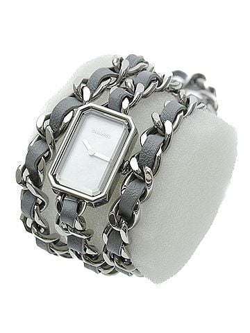 Chanel CHANEL Premiere Lock Steel Leather Quartz Ladies Wacth H4327 Polished (view 2)