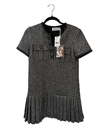 Self-Portrait Metallic Boucle Mini Dress Cocktail Dress (view 1)