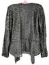 Free People Solid Silver Gray Jacket Size S - photo 7