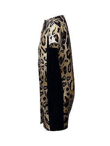 Giambattista Valli Giambattista Valli Jacket with Pockets in Animal Print Silk (view 2)