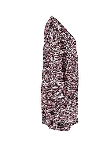 Missoni M MISSONI Oversized Metallic Knitted Cardigan in Multicolor Viscose (view 2)