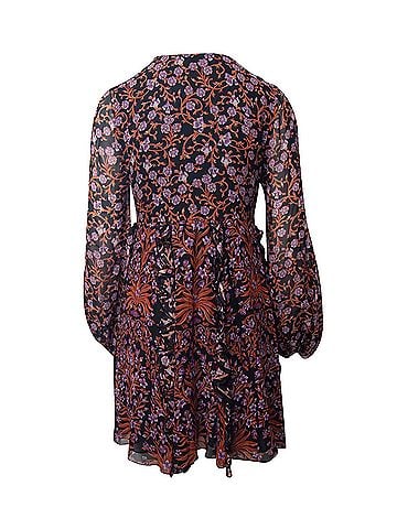 Giambattista Valli Giambattista Valli Floral Print Dress in Multicolor Silk (view 2)