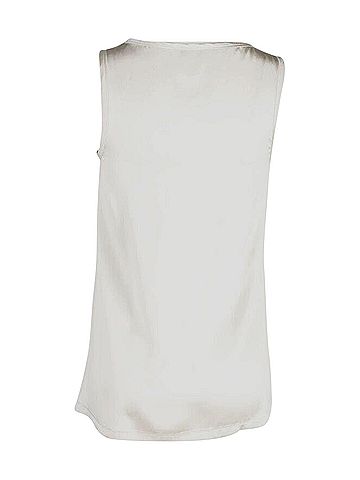 Joseph Joseph Tank Top in Ecru Silk (view 2)