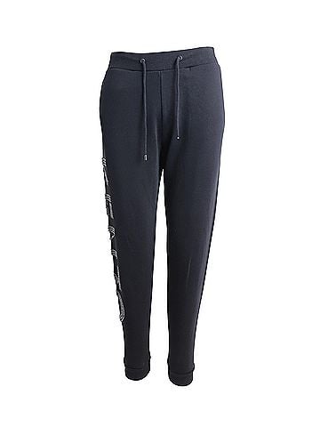 Kenzo Kenzo Logo Printed Joggers in Black Cotton (view 1)