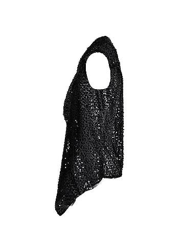 Victoria Beckham Victoria Beckham Symmetric Top in Black Sequin (view 2)