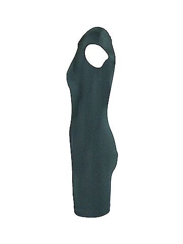 Alexander Wang Alexander Wang Cap Sleeve Bodycon Dress in Green Viscose (view 2)
