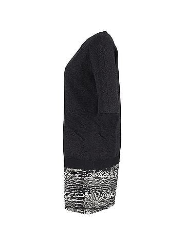 Giambattista Valli Giambattista Valli Animal Print Hem Dress in Grey Polyester (view 2)