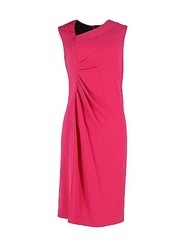 Joseph Joseph Ruched Sleeveless Dress in Pink Acetate (view 1)