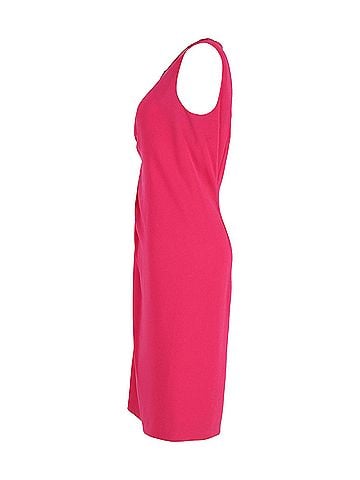 Joseph Joseph Ruched Sleeveless Dress in Pink Acetate (view 2)
