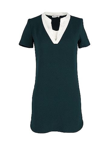 Sandro Sandro Paris Raquel Dress in Green Polyester (view 1)