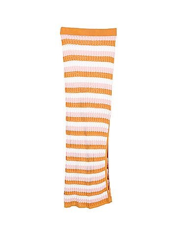 Dodo Bar Or Dodo Bar Or Striped Knitted Maxi Skirt in Multicolor Cotton (view 2)