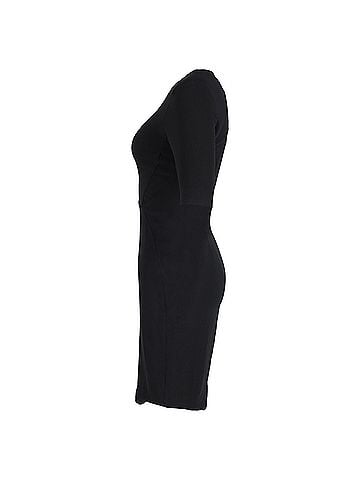 Stella McCartney Stella McCartney Knee Length Dress in Black Wool (view 2)