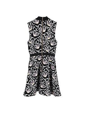 a-line v-neck floor-length chiffon evening dress self-portrait - White Flower Lace Midi Dress
