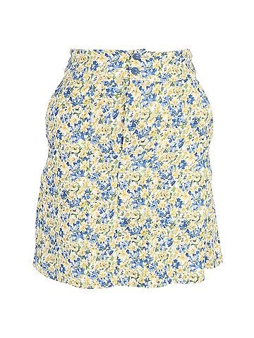 A.P.C. A.P.C. Christa Crepe Mini Skirt in Floral Print Viscose (view 1)