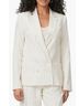 Paige Stripes White Blazer Size 8 - photo 4