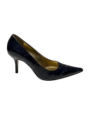 Dolce & Gabbana Dolce & Gabbana Cardinale 60 Pumps in Black Eel Leather (view 1)