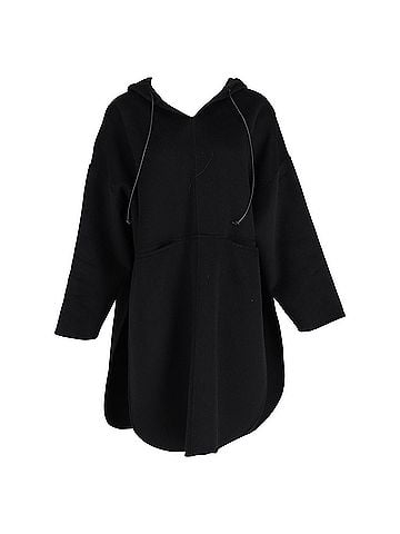 Totême Totême Pullover Coat in Black Cashmere  (view 1)
