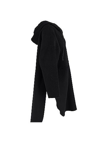 Totême Totême Pullover Coat in Black Cashmere  (view 2)