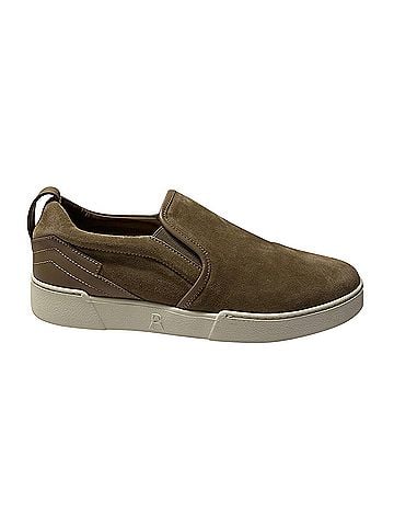 Paul Andrew Paul Andrew Slip-On Sneakers n in Khaki Suede  (view 1)