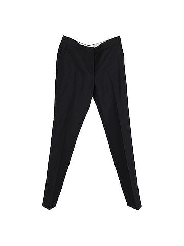 Burberry  Burberry London Straight-Leg Tailored Trousers in Black Wool (view 1)