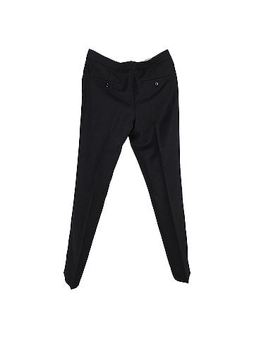 Burberry  Burberry London Straight-Leg Tailored Trousers in Black Wool (view 2)
