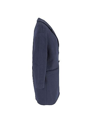 Isabel Marant Isabel Marant Double-Breasted Coat in Navy Blue Wool (view 2)